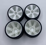 Gravity RC TYPE12 12th scale pre glued rubber tires set of 4
