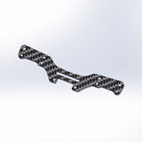 Yokomo BD12 rear CF damper stay