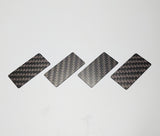 CF Wing endplate for 1/10 touring car