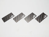 CF Wing endplate for 1/10 touring car