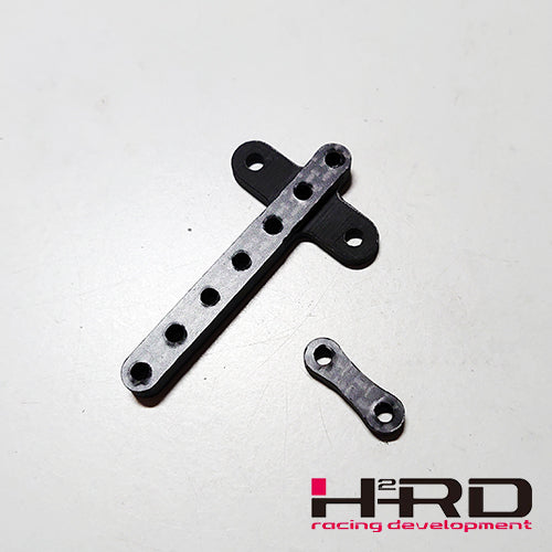 Chassis rear stiffener and deck for TRF419MM and TRF420MM