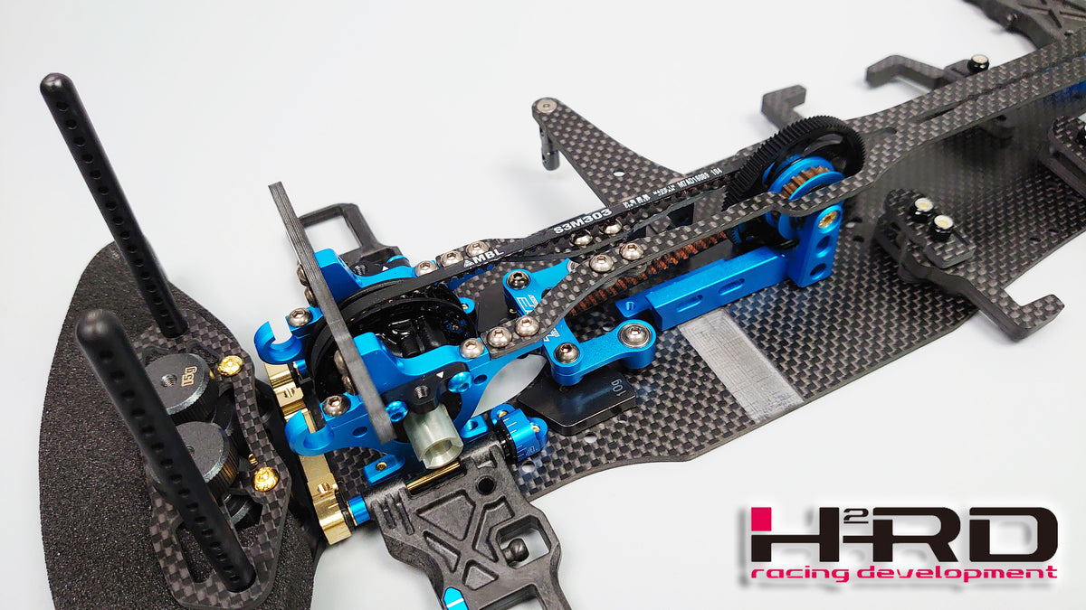 タミヤ419 TRF419FWD 用シャーシ コンバージョンキット 蕨山Carbon
