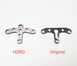 TRF420X chassis rear stiffener