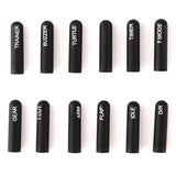 Radiomaster 12pcs Labeled Silicon Switch Cover Set (Short/ Long)