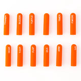 Radiomaster 12pcs Labeled Silicon Switch Cover Set (Short/ Long)