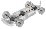 SNRC DK4 1/10 Shaft drive 4WD chassis kit