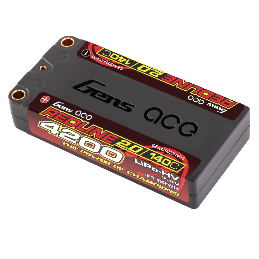 京商 Gens ace PSE LiPo HV 6000（100C/7.6V/LCG） GAB1202P