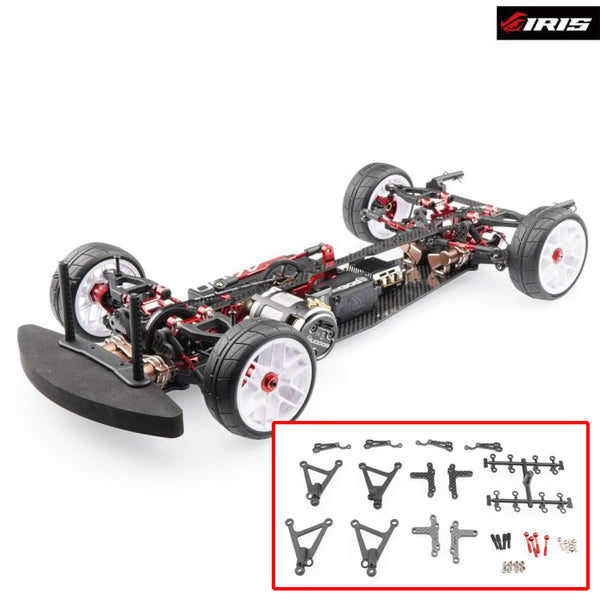 Iris ONE.1 FWD Competition Touring Car Kit (CF) w/Pullrod Upgrade Kit