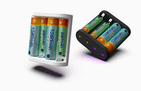 ISDT A4 AA/AAA batteries charger