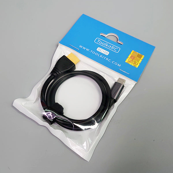 ToolkitRC SC100 USB-PD to XT60 cable