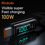 Mcdodo Digital Pro Type-c to Type-c 100W Data Cable
